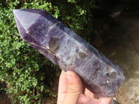 Polished Purple Lepidolite Points  x 2 From Madagascar - TopRock