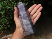 Polished Purple Lepidolite Points  x 2 From Madagascar - TopRock