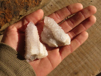 Natural Long Fingered Spirit Quartz Crystals x 35 From Boekenhouthoek, South Africa