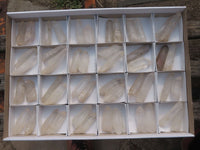 Natural Single Clear Quartz Crystals  x 48 From Madagascar - TopRock