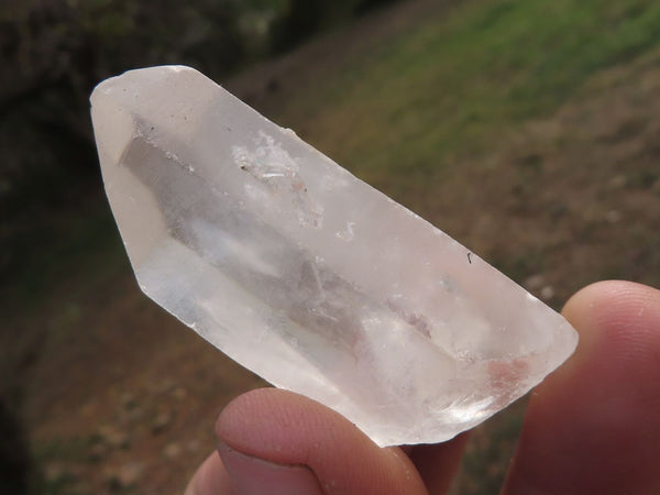 Natural Single Clear Quartz Crystals  x 48 From Madagascar - TopRock