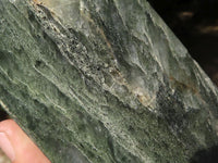 Polished Banded Green Fuchsite Point  x 1 From Madagascar - TopRock