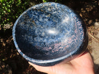 Polished Rare Blue Dumortierite Bowl  x 1 From Madagascar