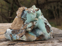 Natural Blue Drusy Chrysocolla Dolomite Specimens With Malachite x 4 From Congo - TopRock