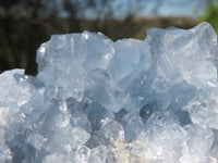 Natural Blue Celestite Crystal Specimens  x 3 From Sakoany, Madagascar - Toprock Gemstones and Minerals 