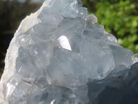 Natural Blue Celestite Crystal Specimens  x 3 From Sakoany, Madagascar - Toprock Gemstones and Minerals 