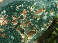 Polished Green Mtorolite / Emerald Chrome Chrysoprase Plates  x 2 From Zimbabwe - TopRock