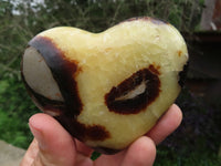 Polished Septeyre (Calcite & Aragonite) Hearts x 12 From Madagascar - TopRock