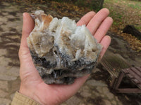 Natural Rare Bladed Barite Specimens  x 2 From Tenke Fungurume, Congo - TopRock