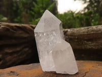 Natural Single Clear Quartz Crystals  x 35 From Zambia - Toprock Gemstones and Minerals 