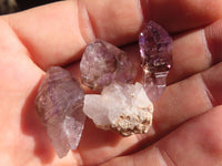 Natural Mini Smokey Amethyst Crystals  x 70 From Chiredzi, Zimbabwe - Toprock Gemstones and Minerals 