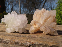 Natural Mixed Matrix Brandberg Quartz Specimens x 17 From Brandberg, Namibia