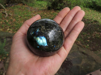 Polished Labradorite Spheres With Nice Subtle Flash x 6 From Tulear, Madagascar - TopRock