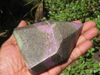 Polished Stichtite & Serpentine Point  x 1 From Barberton, South Africa - Toprock Gemstones and Minerals 