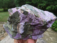 Natural Rare Stichtite With Green Serpentine Specimens x 3 From Barberton, South Africa - TopRock