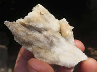 Natural Drusy Quartz Coated Calcite Pseudomorph Specimens  x 35 From Alberts Mountain, Lesotho - TopRock