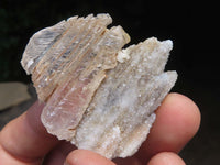 Natural Drusy Quartz Coated Calcite Pseudomorph Specimens  x 35 From Alberts Mountain, Lesotho - TopRock