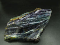 Polished Semi Translucent Watermelon Fluorite Slice x 1 From Uis, Namibia - TopRock