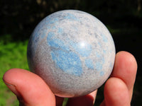 Polished Blue Spotted Spinel Spheres x 6 From Madagascar - TopRock