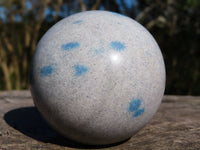 Polished Blue Spotted Spinel Spheres x 6 From Madagascar - TopRock