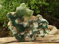 Polished Emerald Mtorolite / Chrome Chrysoprase Plates  x 4 From Zimbabwe - Toprock Gemstones and Minerals 