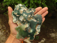 Polished Emerald Mtorolite / Chrome Chrysoprase Plates  x 4 From Zimbabwe - Toprock Gemstones and Minerals 