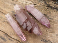 Natural Large Window Amethyst Crystals  x 12 From Zimbabwe