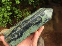 Polished Large Stromatolite / Kambamba Jasper Point x 1 From Madagascar - Toprock Gemstones and Minerals 