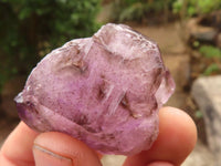 Natural Large Window Amethyst Crystals  x 12 From Zimbabwe