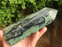 Polished Large Stromatolite / Kambamba Jasper Point x 1 From Madagascar - Toprock Gemstones and Minerals 