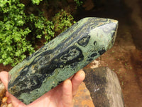 Polished Large Stromatolite / Kambamba Jasper Point x 1 From Madagascar - Toprock Gemstones and Minerals 