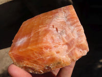 Natural New Sunset Orange Calcite Specimens  x 6 From Spitzkop, Namibia - Toprock Gemstones and Minerals 