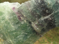 Natural Selected Watermelon Fluorite Cobbed Pieces x 4 From Uis, Namibia - TopRock