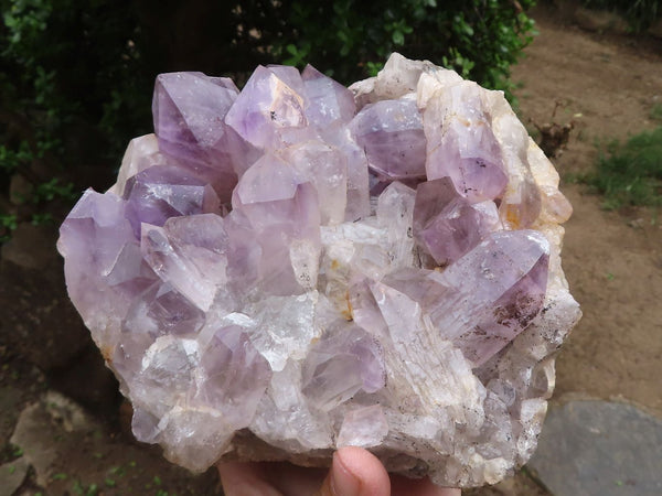 Natural Jacaranda Amethyst Cluster  x 1 From Mumbwe, Zambia - TopRock