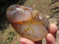 Polished Stunning Selection Of Dendritic & Coral Flower Agate Standing Free Forms  x 4 From Madagascar - TopRock