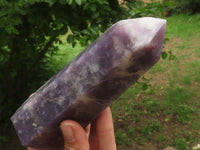 Polished Purple Lepidolite Points  x 3 From Madagascar - TopRock