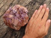 Natural Sugar Amethyst Clusters  x 2 From Solwezi, Zambia - TopRock