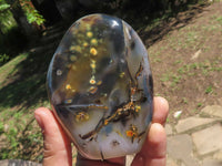 Polished Stunning Selection Of Dendritic & Coral Flower Agate Standing Free Forms  x 4 From Madagascar - TopRock