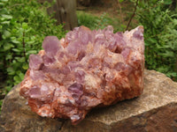 Natural Sugar Amethyst Clusters  x 2 From Solwezi, Zambia - TopRock