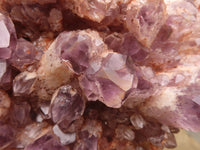 Natural Sugar Amethyst Clusters  x 2 From Solwezi, Zambia - TopRock