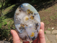 Polished Stunning Selection Of Dendritic & Coral Flower Agate Standing Free Forms  x 4 From Madagascar - TopRock