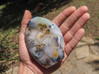 Polished Stunning Selection Of Dendritic & Coral Flower Agate Standing Free Forms  x 4 From Madagascar - TopRock