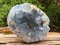 Natural Blue Celestite Crystal Specimens  x 3 From Sakoany, Madagascar - Toprock Gemstones and Minerals 