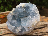 Natural Blue Celestite Crystal Specimens  x 3 From Sakoany, Madagascar - Toprock Gemstones and Minerals 