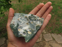 Natural Rough Green Mtorolite Specimens  x 12 From Zimbabwe - TopRock