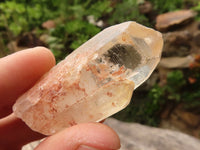 Natural Single Candle Quartz Crystals  x 35 From Zambia - TopRock