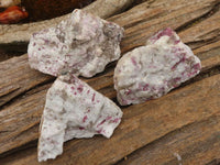 Natural Pink Tourmaline In Feldspar Matrix Cobbed Specimens  x 28 From Madagascar - Toprock Gemstones and Minerals 