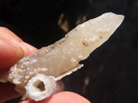 Natural Drusy Quartz Coated Calcite Crystals  x 20 From Alberts Mountain, Lesotho - Toprock Gemstones and Minerals 