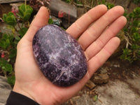 Polished  Purple Lepidolite Free Forms  x 4 From Zimbabwe