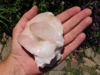 Natural Lovely Medium Sized Mostly Intact Quartz Clusters x 5 From Madagascar - TopRock